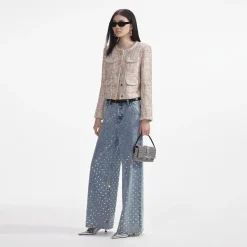 Boucle Boxy Jacket^self-portrait Hot