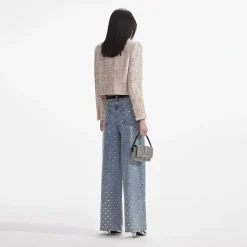 Boucle Boxy Jacket^self-portrait Hot
