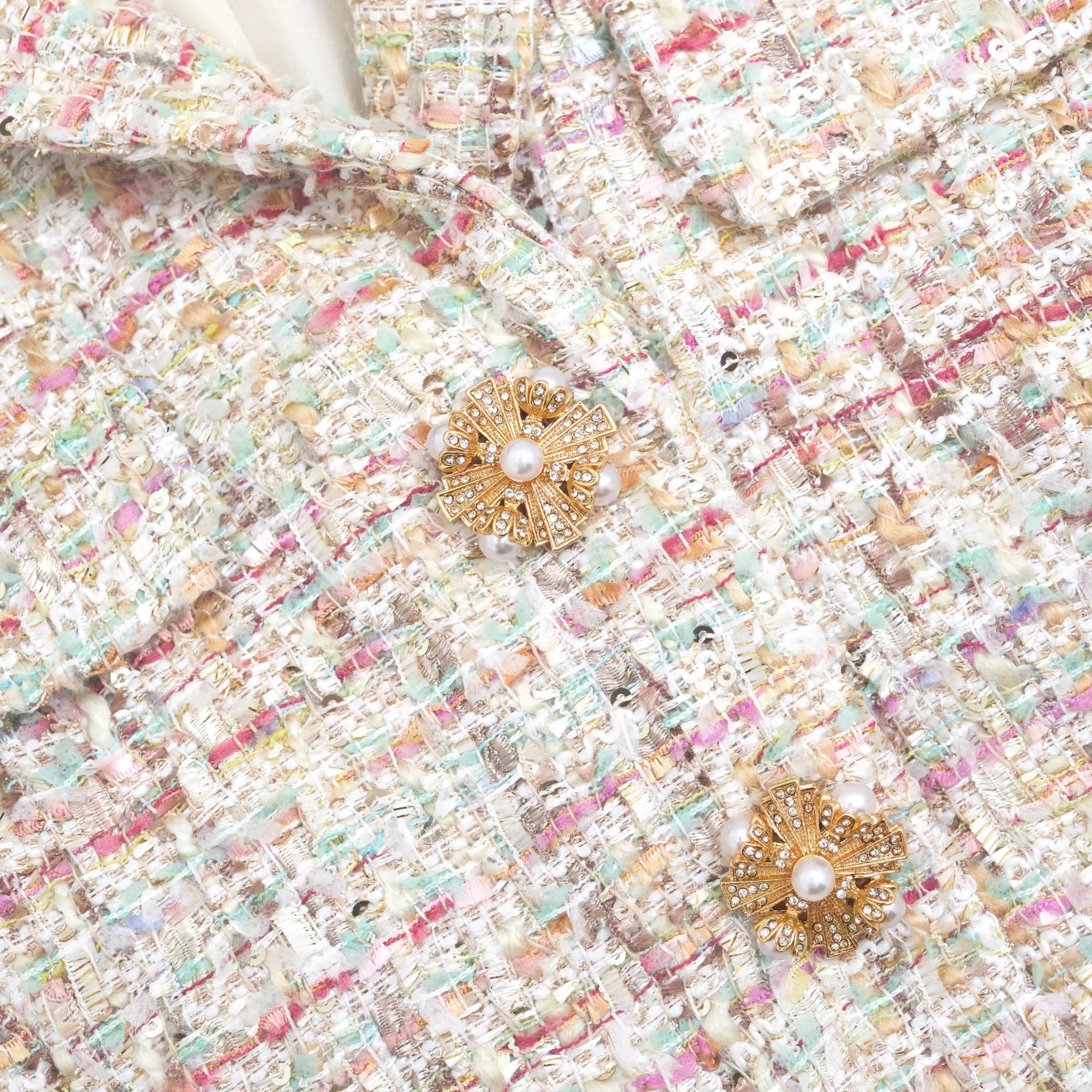 Boucle Tailored Mini Dress^self-portrait Outlet