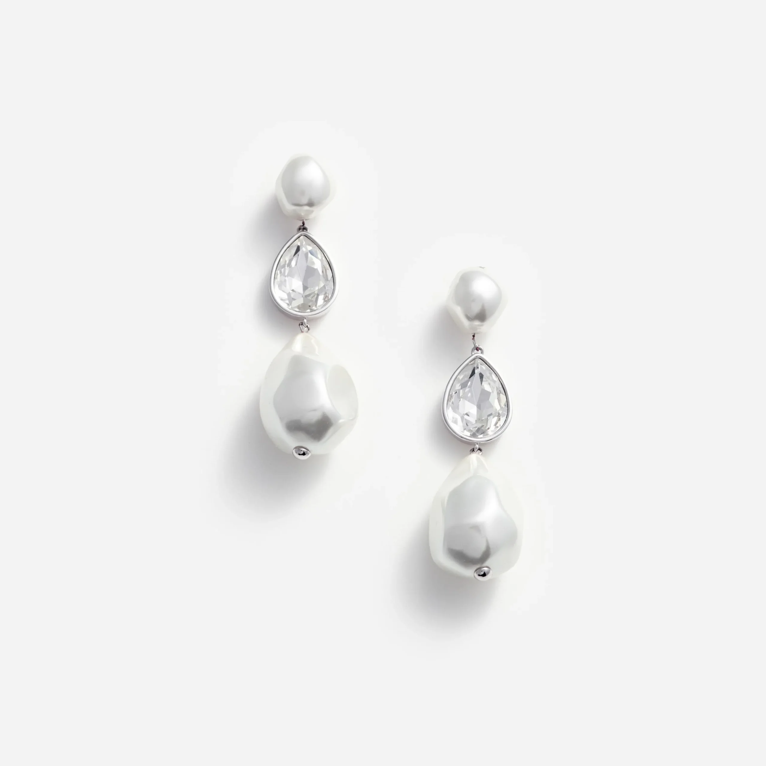 Crystal Droplet Earrings^self-portrait New