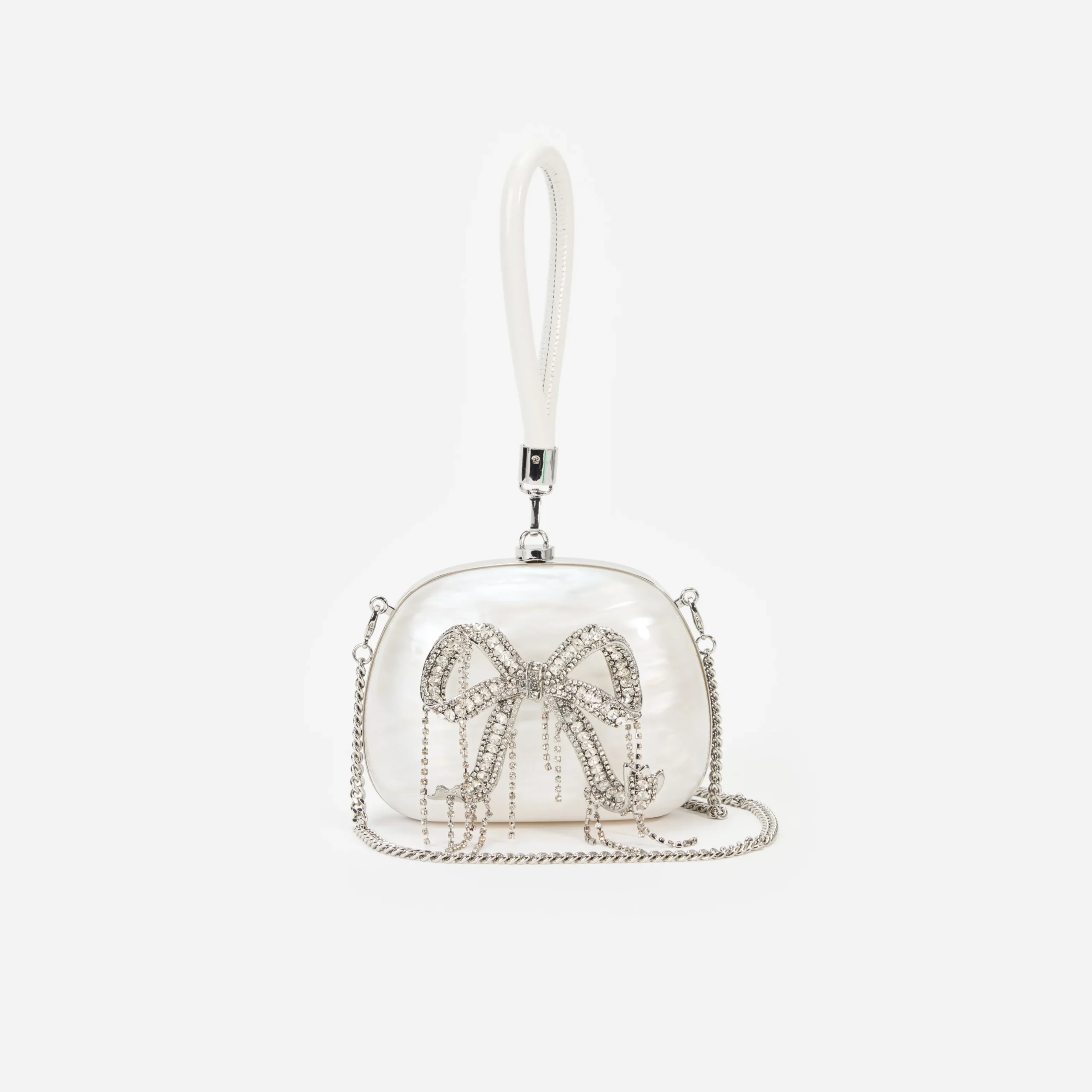 Top Handle Clutch Bag^self-portrait Shop