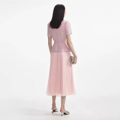Boucle Midi Dress^self-portrait Outlet