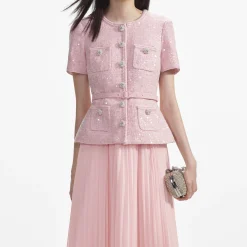Boucle Midi Dress^self-portrait Outlet