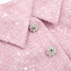 Boucle Tailored Mini Dress^self-portrait Cheap