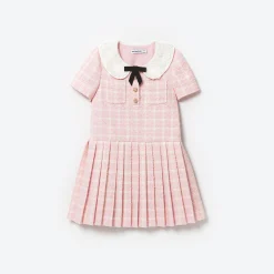 Check Boucle Mini Dress^self-portrait Cheap