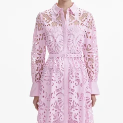 Cotton Lace Maxi Dress^self-portrait Clearance