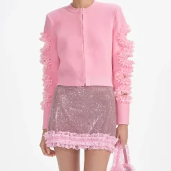Crystal Chainmail Mini Skirt^self-portrait Store