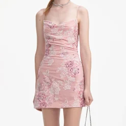Embellished Velvet Mini Dress^self-portrait Outlet