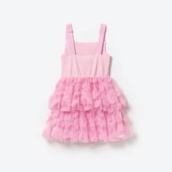 Jersey And Tulle Dress^self-portrait Flash Sale