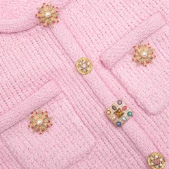 Jewel Button Knit Top^self-portrait Cheap