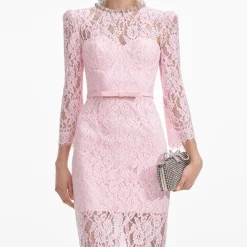 Lace Bustier Midi Dress^self-portrait Outlet