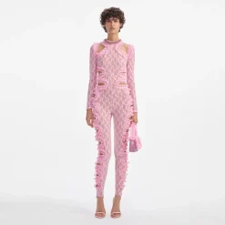 Lace Cut Out Jumpsuit^self-portrait New