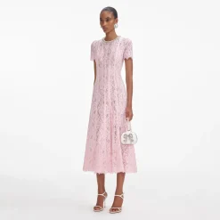 Lace Embellished Midi Dress^self-portrait Online