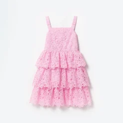 Organza Lace Midi Dress^self-portrait Discount