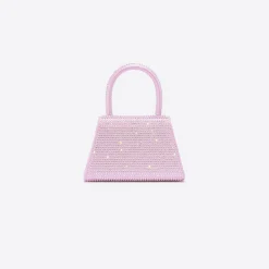 Rhinestone Embellished Micro Bow Bag^self-portrait New