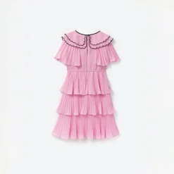 Scallop Collar Chiffon Dress^self-portrait Store