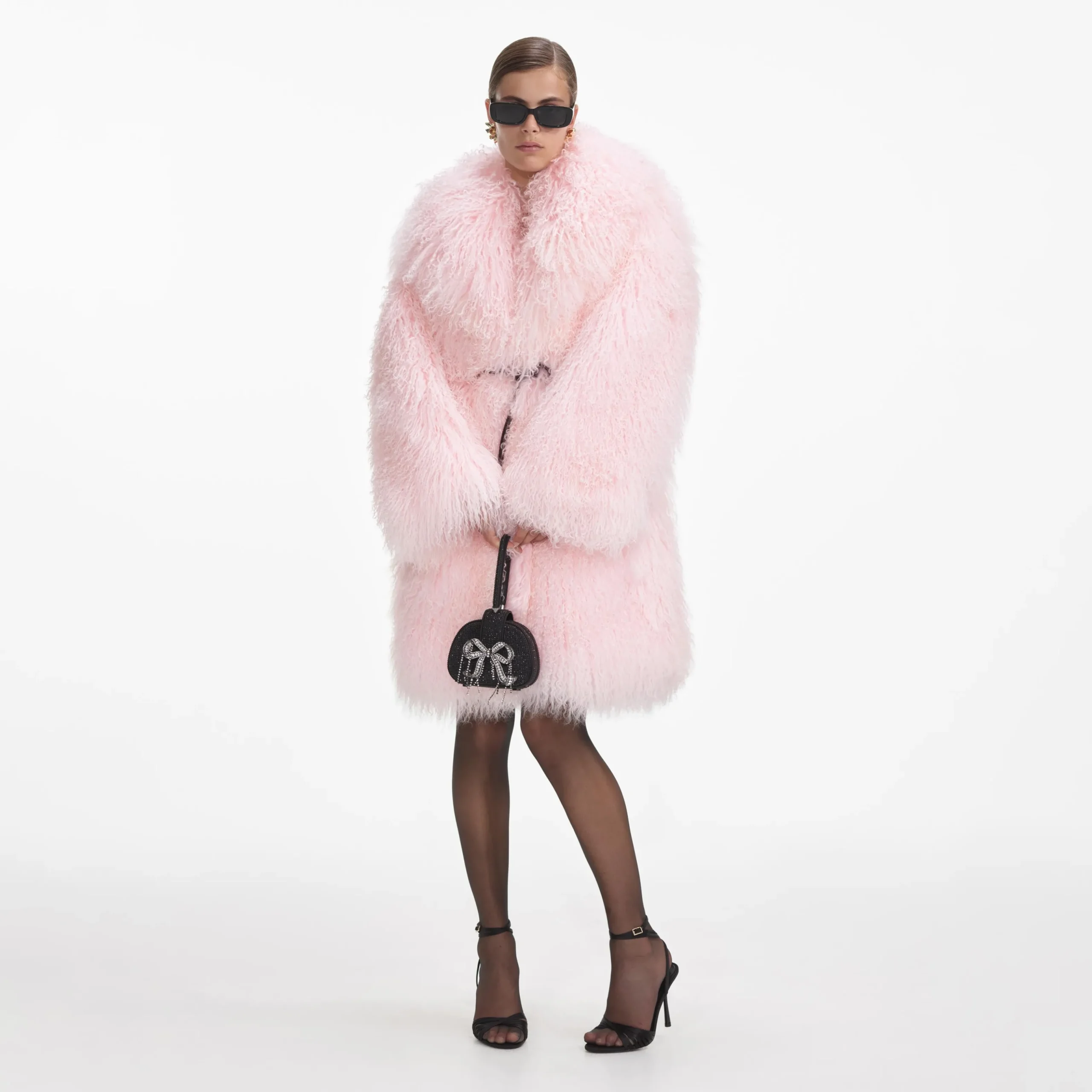 Shearling Coat^self-portrait New