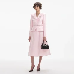 Tailored Taffeta Midi Dress^self-portrait Online