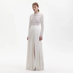 Crochet Floral Maxi Dress^self-portrait Best