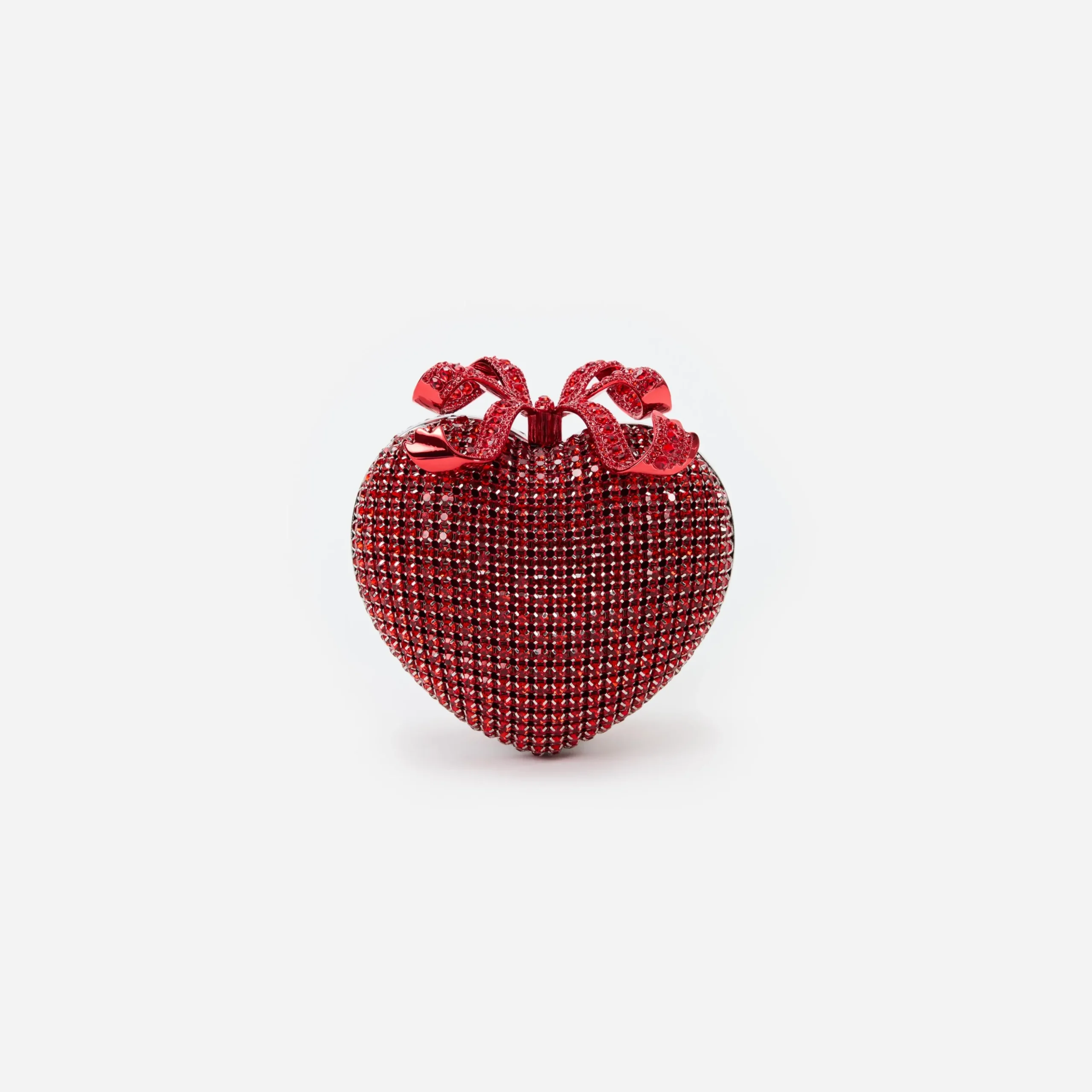 Crystal Heart Clutch^self-portrait New