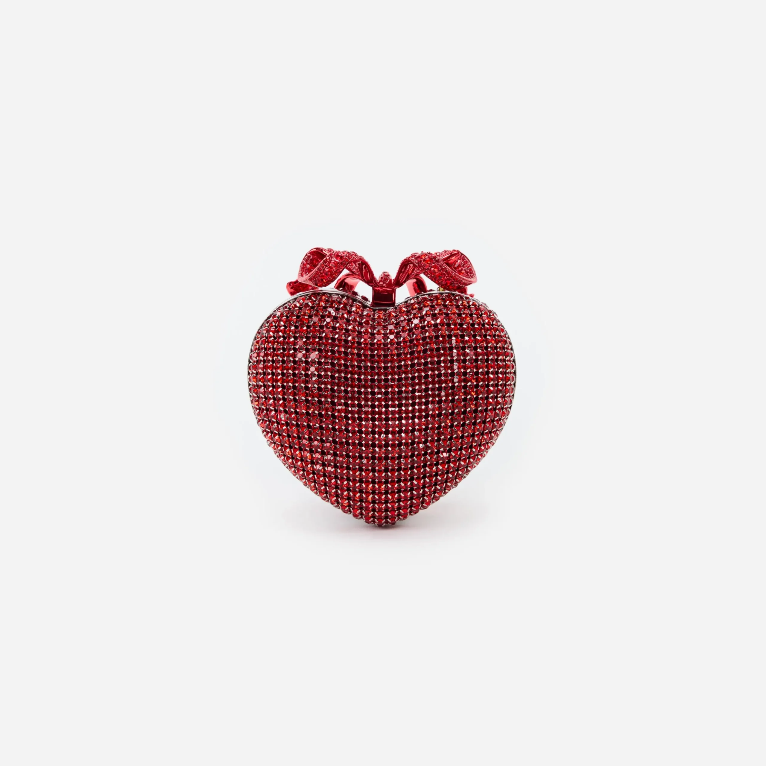 Crystal Heart Clutch^self-portrait New