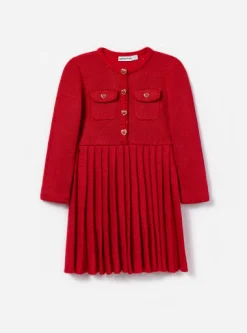 Knit Pleated Dress^self-portrait Store