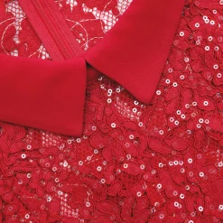 Sequin Lace Mini Dress^self-portrait Clearance