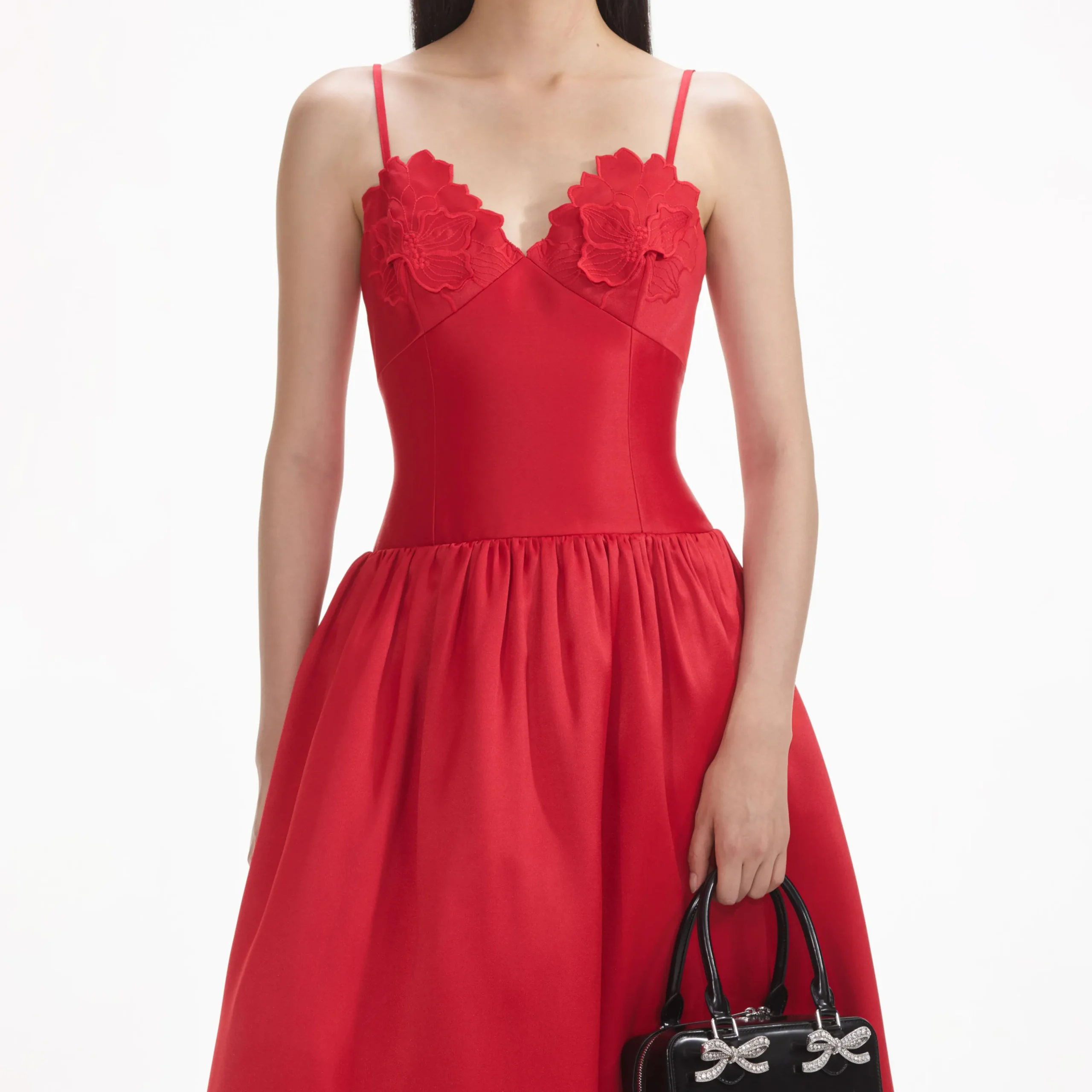 Taffeta Midi Dress^self-portrait Shop