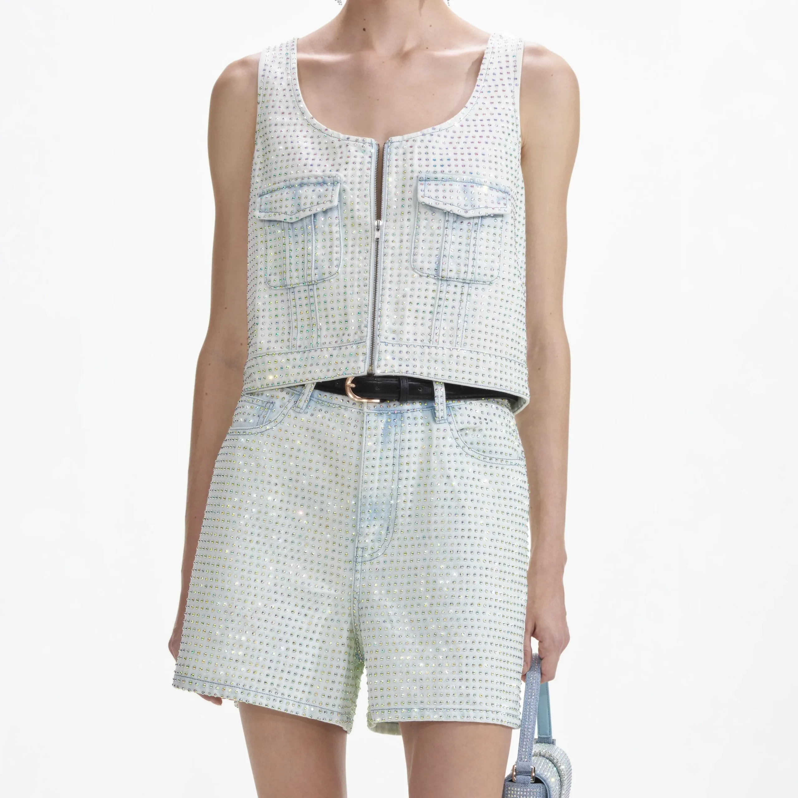 Denim Shorts^self-portrait Clearance