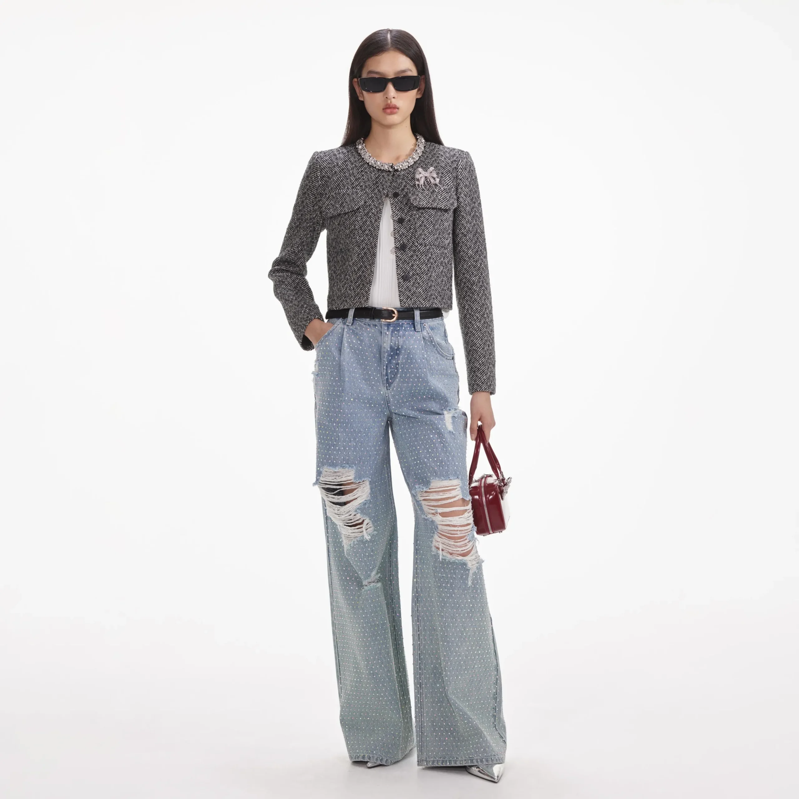 Ombre Distressed Jeans^self-portrait Best Sale