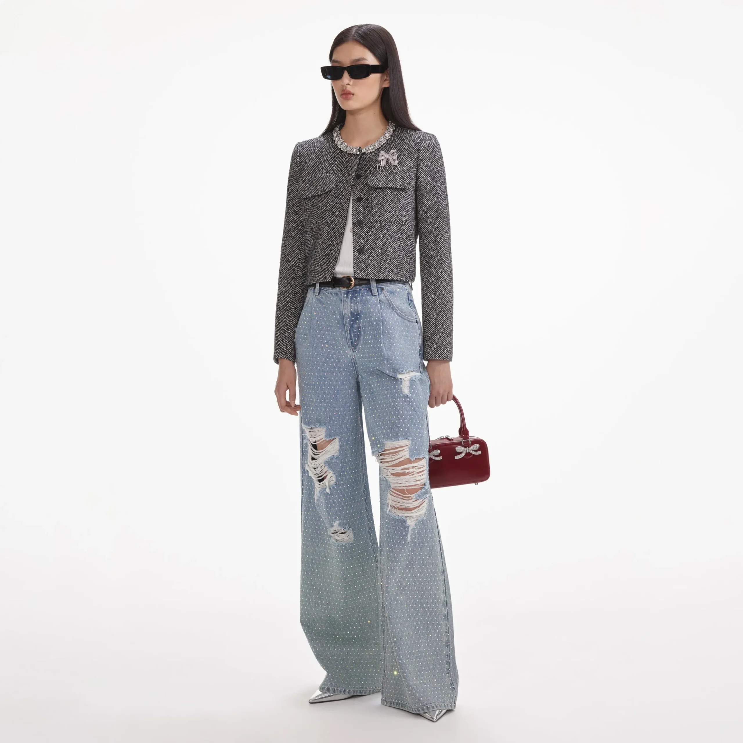 Ombre Distressed Jeans^self-portrait Best Sale
