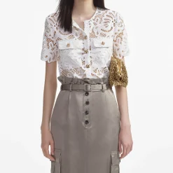 Cargo Midi Skirt^self-portrait Fashion