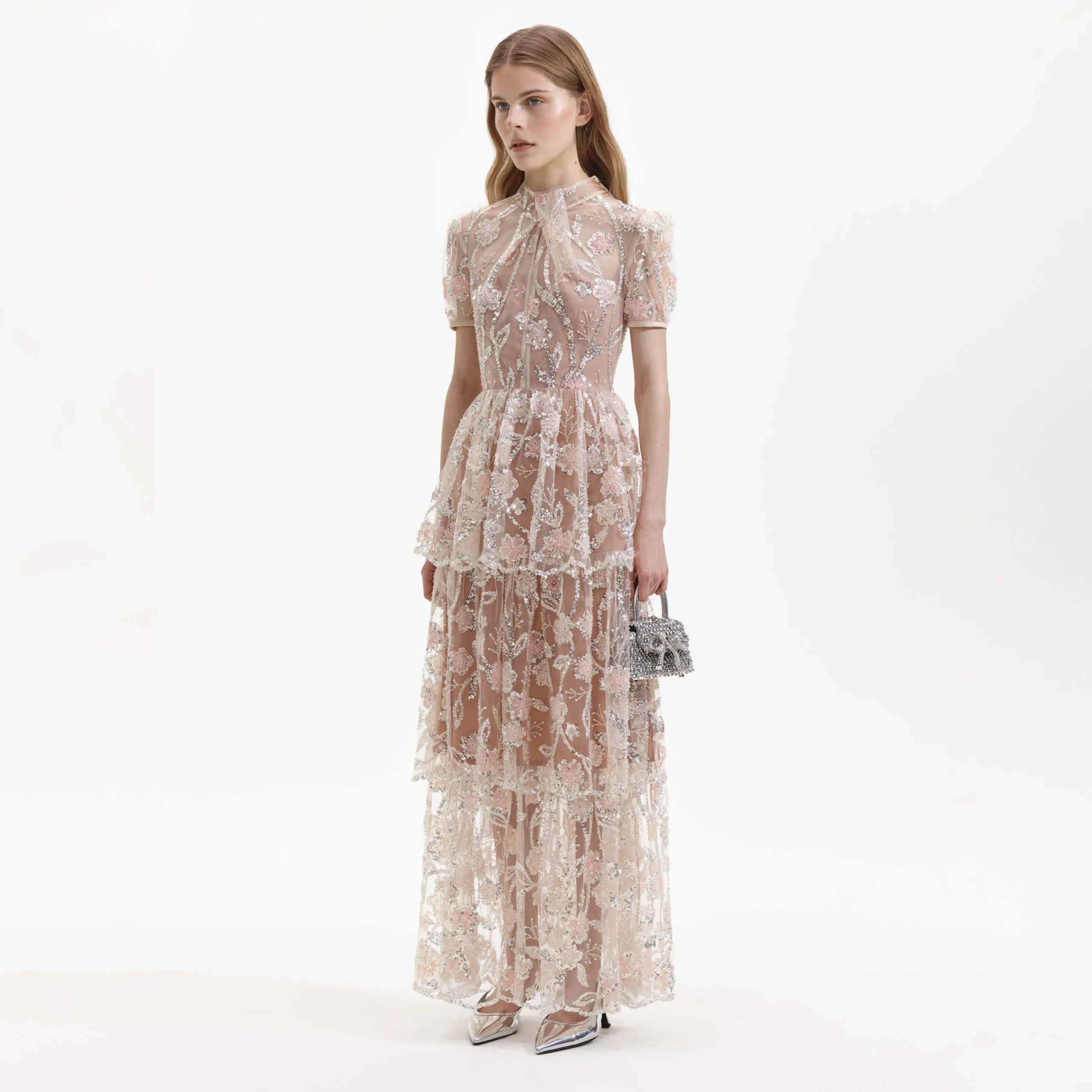 Flower Maxi Dress^self-portrait Flash Sale