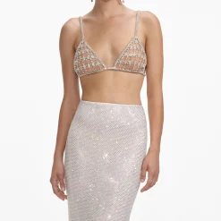 Chainmail Bralette^self-portrait Fashion