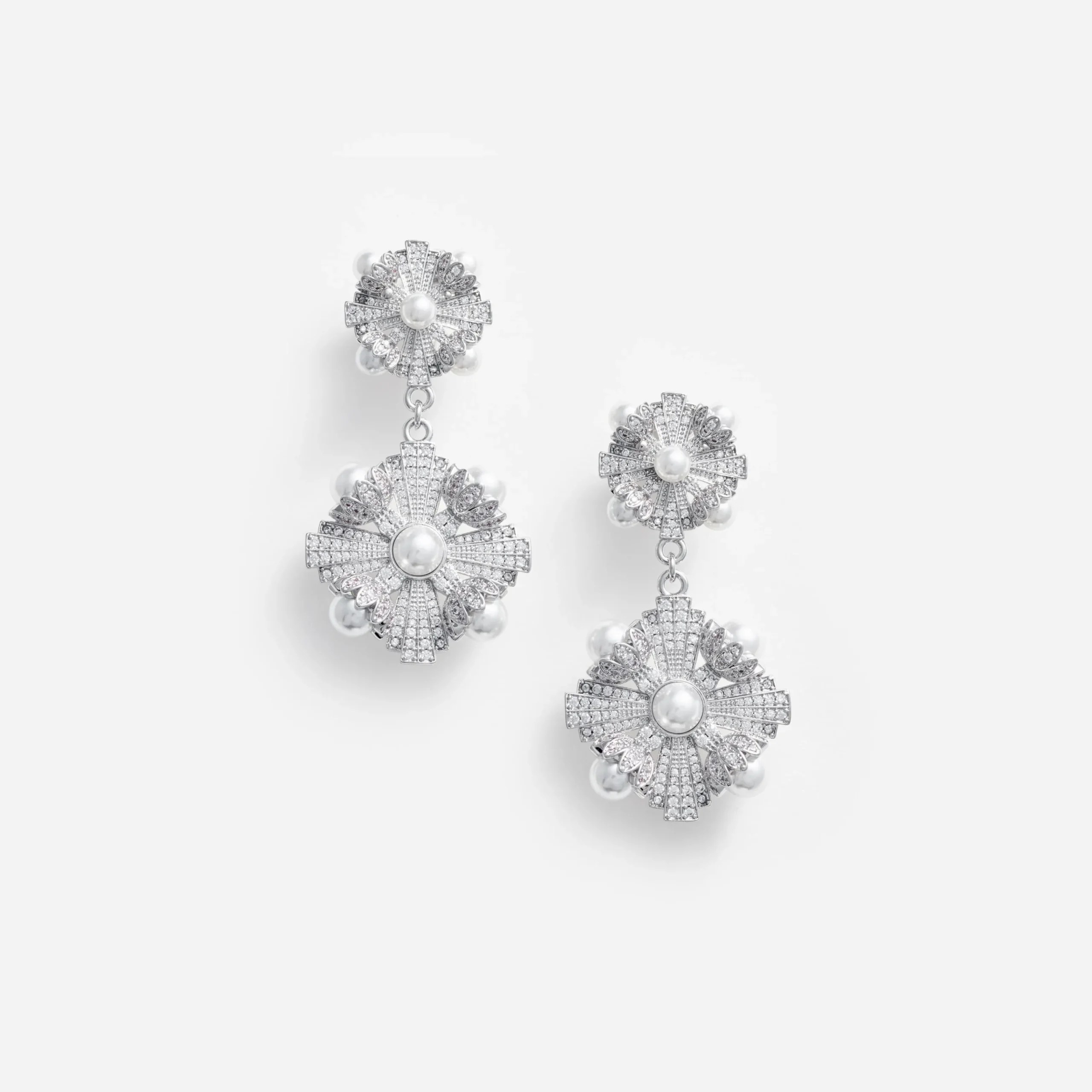 Encrusted Tiered Earrings^self-portrait Discount