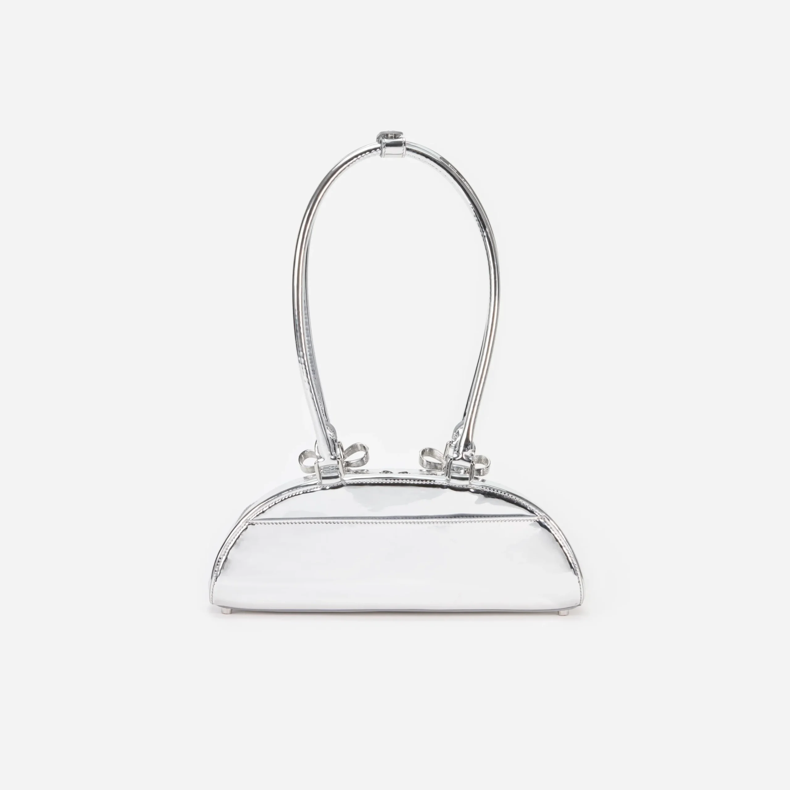 Metallic Curved Shoulder Bag^self-portrait Sale