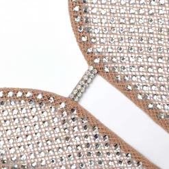 Rhinestone Fishnet Maxi Dress^self-portrait Best Sale