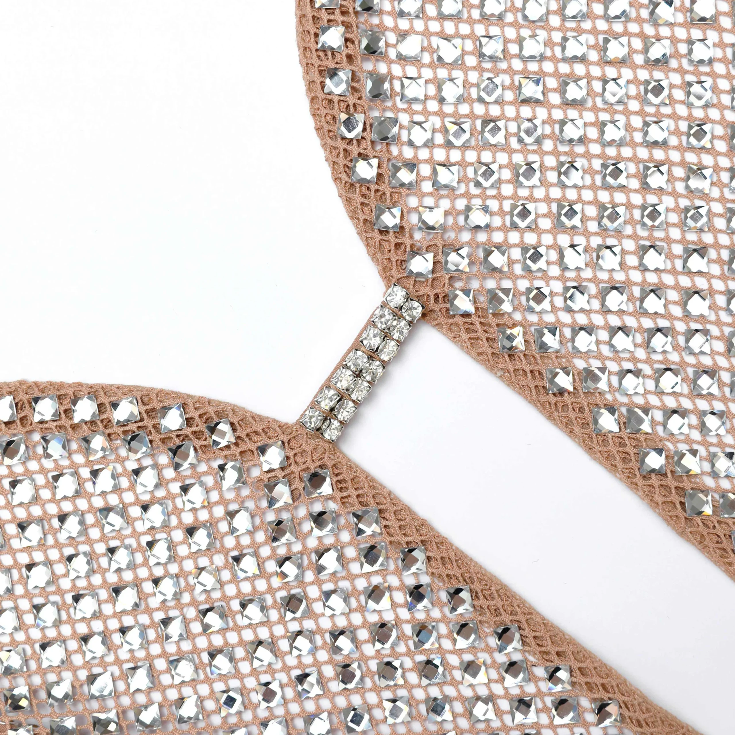 Rhinestone Fishnet Maxi Dress^self-portrait Best Sale