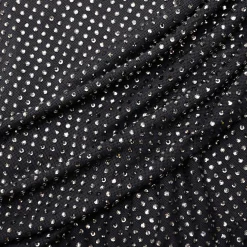 Rhinestone Mesh Cut Out Midi Dress^self-portrait Best