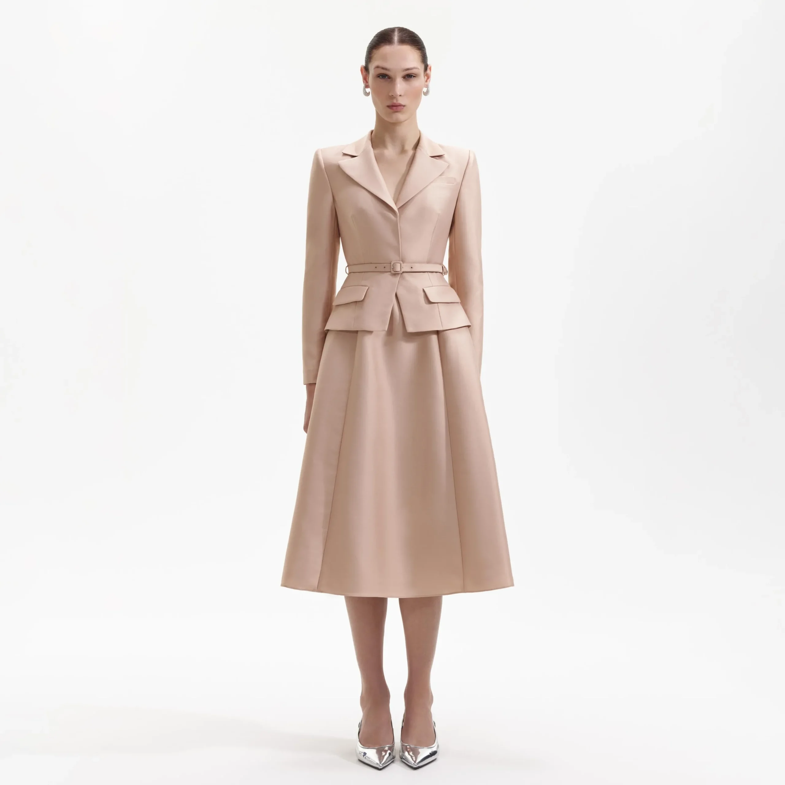 Taffeta Midi Dress^self-portrait Flash Sale