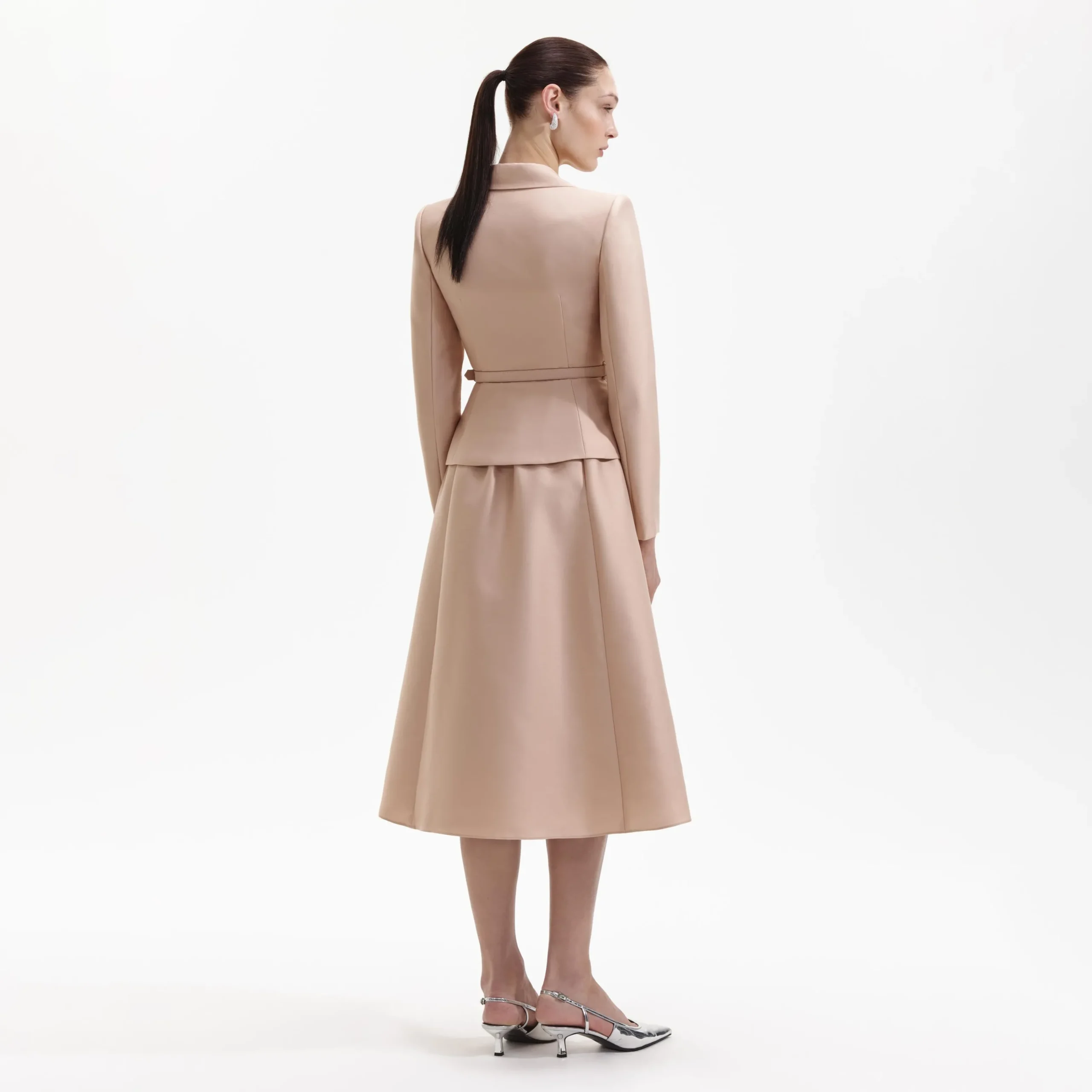 Taffeta Midi Dress^self-portrait Flash Sale