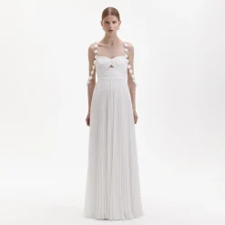 Chiffon Flower Maxi Dress^self-portrait Flash Sale