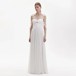 Chiffon Flower Maxi Dress^self-portrait Flash Sale