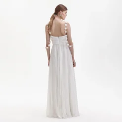 Chiffon Flower Maxi Dress^self-portrait Flash Sale