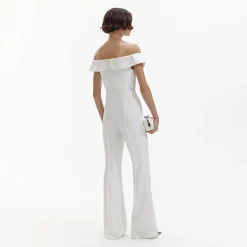 Crepe Bow Jumpsuit^self-portrait Store