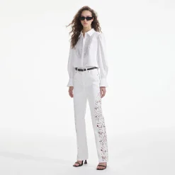 Cutwork Denim Jeans^self-portrait Clearance