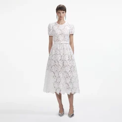 Floral Lace Midi Dress^self-portrait Best