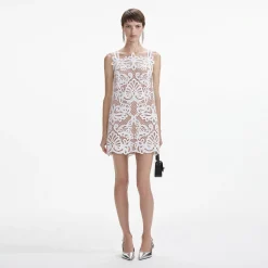 Guipure Lace Mini Dress^self-portrait Hot