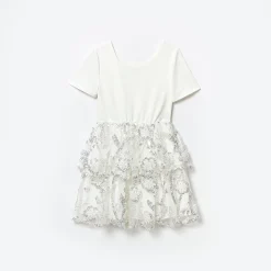 Jersey Sequin Tulle Mini Dress^self-portrait Clearance