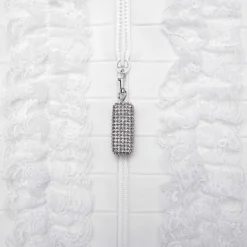 Knit Zip Ruffle Maxi Dress^self-portrait Hot